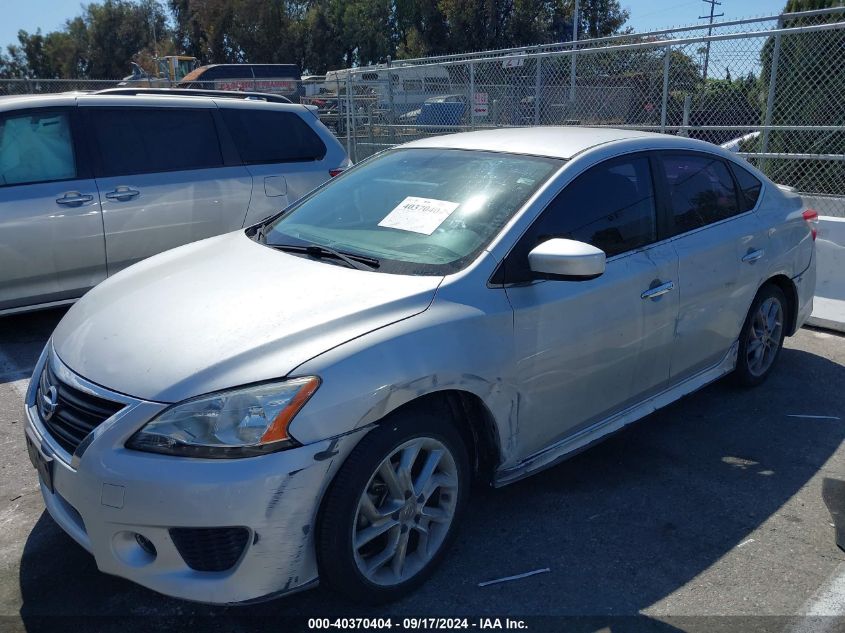 3N1AB7AP3EY227170 2014 Nissan Sentra Sr