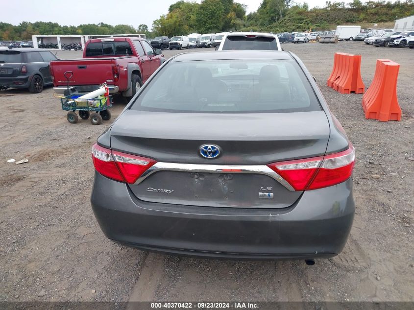 2015 Toyota Camry Hybrid Le VIN: 4T1BD1FK2FU154072 Lot: 40370422