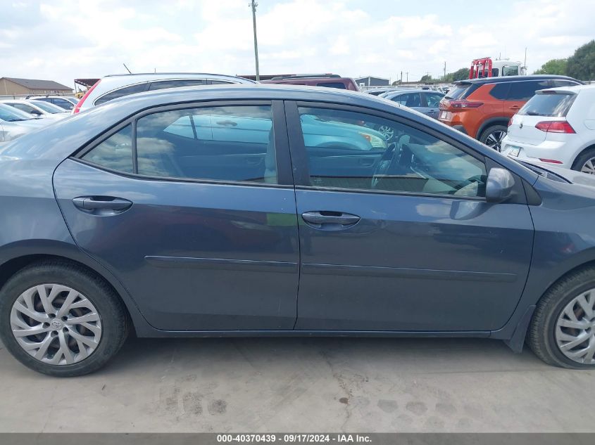 2018 Toyota Corolla Le VIN: 2T1BURHE9JC016979 Lot: 40370439