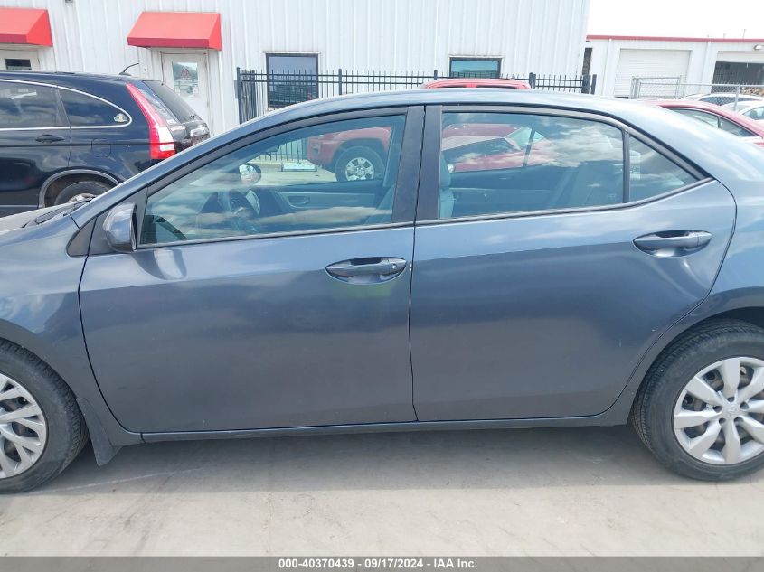 2018 Toyota Corolla Le VIN: 2T1BURHE9JC016979 Lot: 40370439