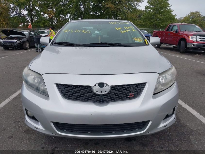 2009 Toyota Corolla S VIN: 2T1BU40E09C059472 Lot: 40370460