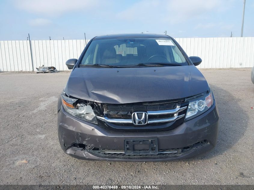 2016 Honda Odyssey Ex-L VIN: 5FNRL5H65GB072019 Lot: 40370469