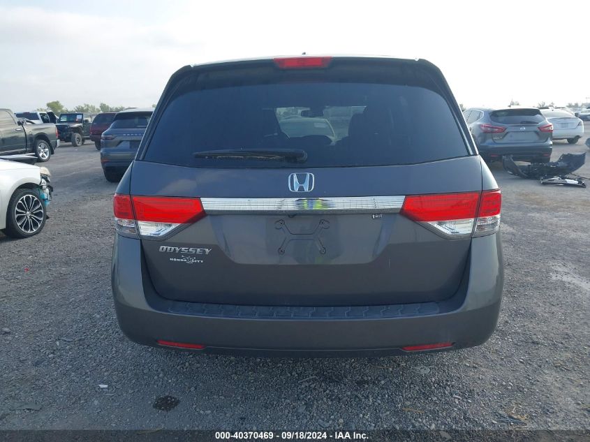 2016 Honda Odyssey Ex-L VIN: 5FNRL5H65GB072019 Lot: 40370469