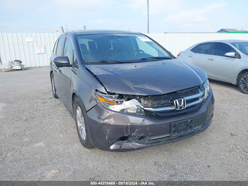 2016 Honda Odyssey Ex-L VIN: 5FNRL5H65GB072019 Lot: 40370469