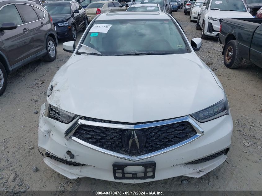 2019 Acura Tlx Tech Pkg VIN: 19UUB2F4XKA001849 Lot: 40370473