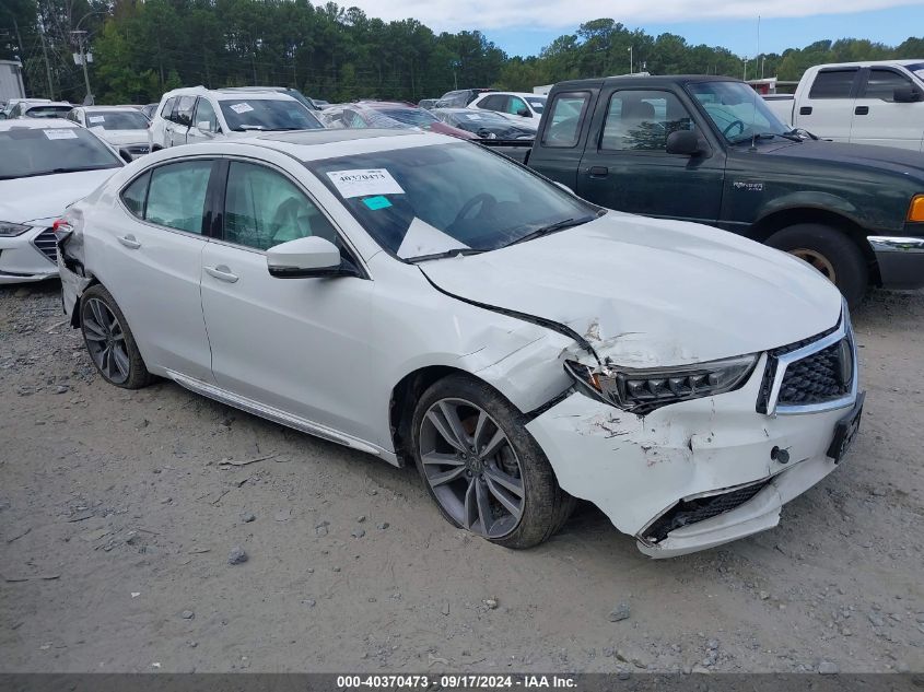 2019 Acura Tlx Tech Pkg VIN: 19UUB2F4XKA001849 Lot: 40370473