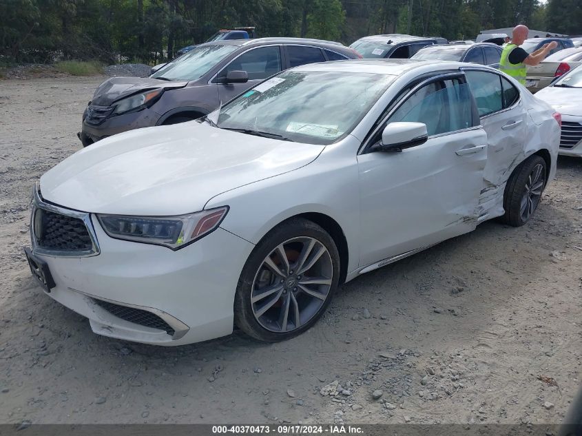 2019 Acura Tlx Tech Pkg VIN: 19UUB2F4XKA001849 Lot: 40370473