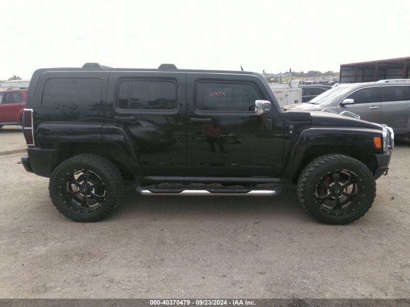 2007 Hummer H3 VIN: 5GTDN13E678179942 Lot: 40370479