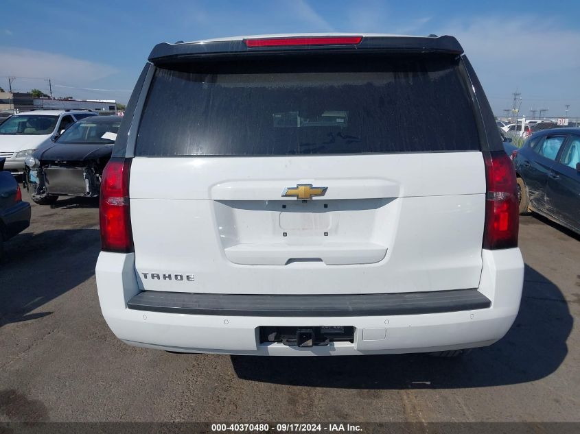 2017 Chevrolet Tahoe Ls VIN: 1GNSKAKC1HR346850 Lot: 40370480