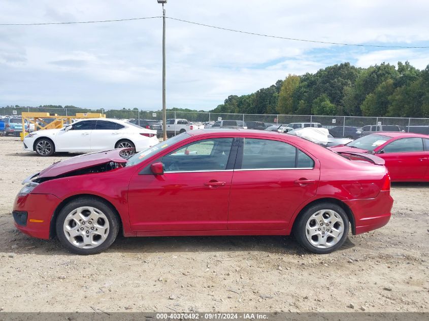 2010 Ford Fusion Se VIN: 3FAHP0HA6AR198277 Lot: 40370492