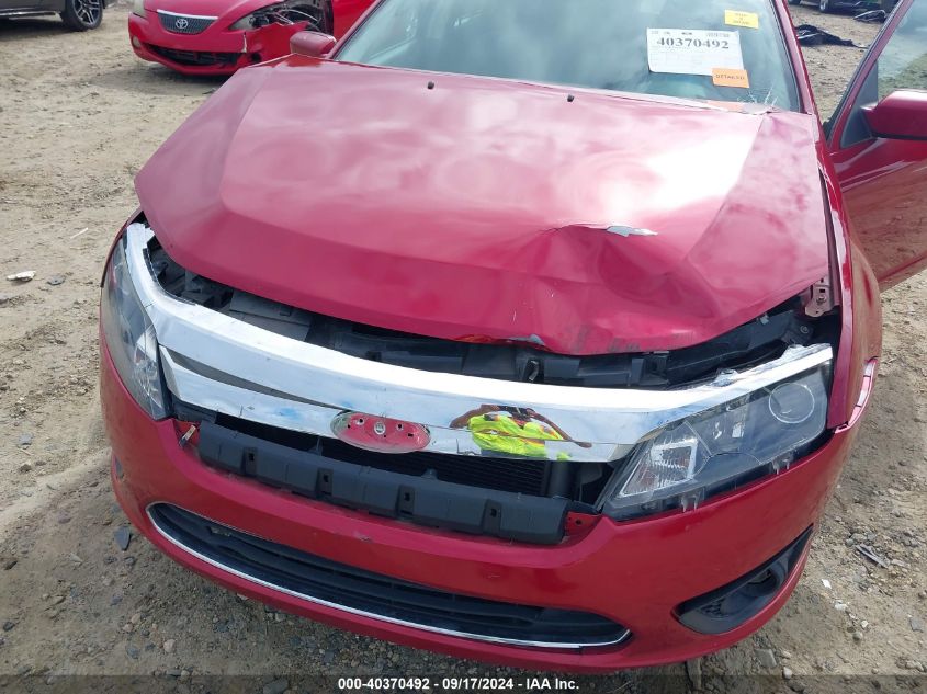 2010 Ford Fusion Se VIN: 3FAHP0HA6AR198277 Lot: 40370492