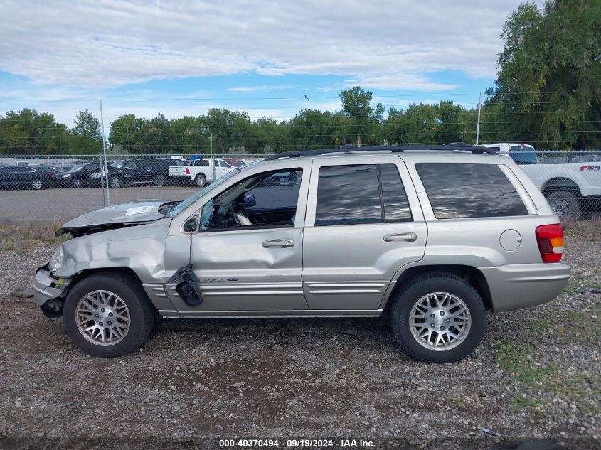 2003 Jeep Grand Cherokee Limited VIN: 1J8GW58N13C514249 Lot: 40370494