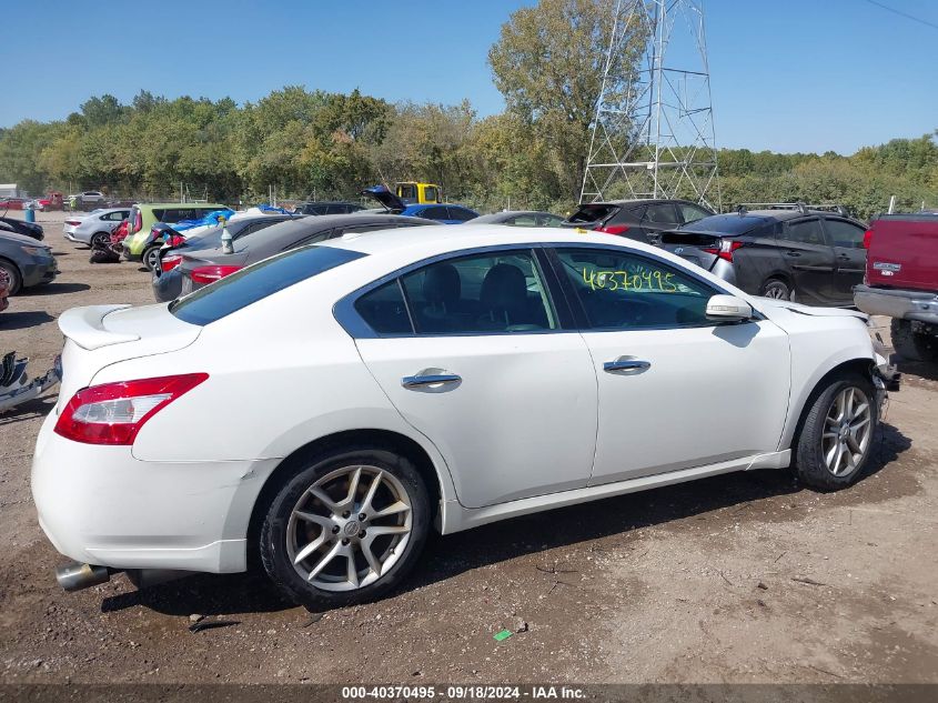 2010 Nissan Maxima 3.5 Sv VIN: 1N4AA5AP2AC864578 Lot: 40370495