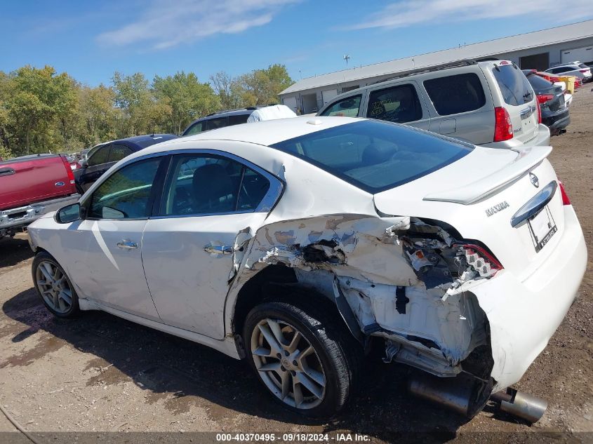 2010 Nissan Maxima 3.5 Sv VIN: 1N4AA5AP2AC864578 Lot: 40370495