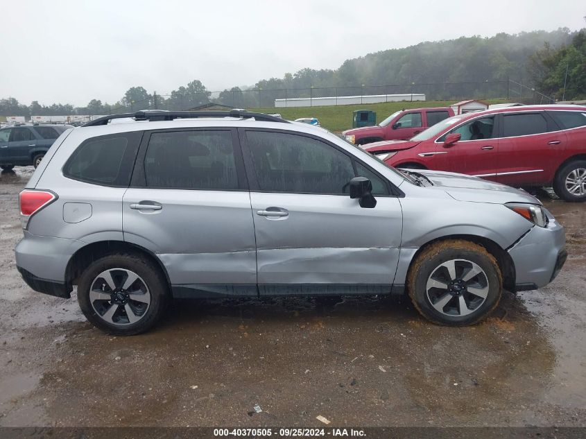 2018 Subaru Forester 2.5I VIN: JF2SJABC2JH594954 Lot: 40370505