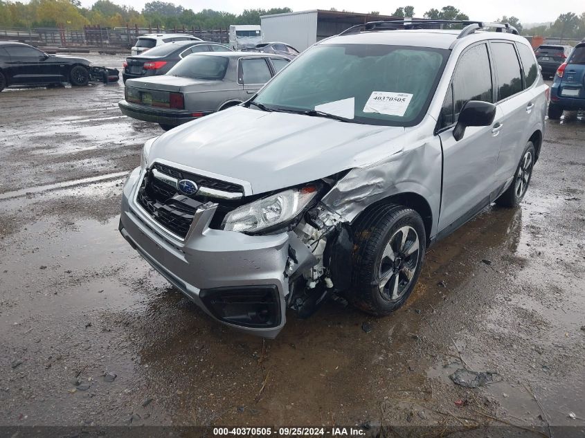 2018 Subaru Forester 2.5I VIN: JF2SJABC2JH594954 Lot: 40370505