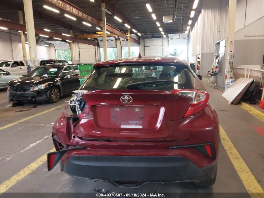 2019 Toyota C-Hr Xle/Le/Limited VIN: JTNKHMBX2K1036333 Lot: 40370507