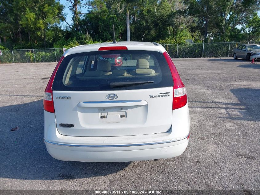 2010 Hyundai Elantra Touring Gls VIN: KMHDB8AE6AU059192 Lot: 40370511