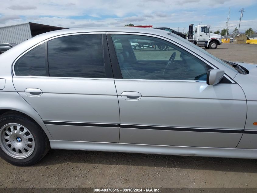 2000 BMW 528Ia VIN: WBADM6349YGU14062 Lot: 40370515