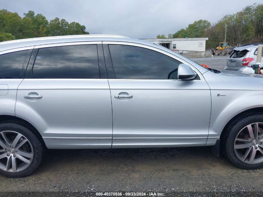 2014 Audi Q7 3.0T Premium VIN: WA1LGBFE5ED017703 Lot: 40370536