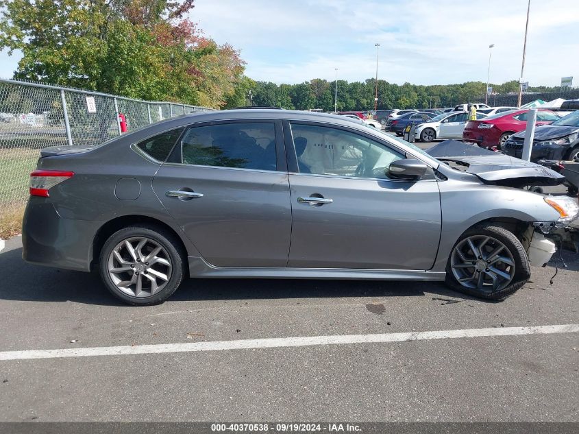 2015 Nissan Sentra Sr VIN: 3N1AB7AP9FY237185 Lot: 40370538