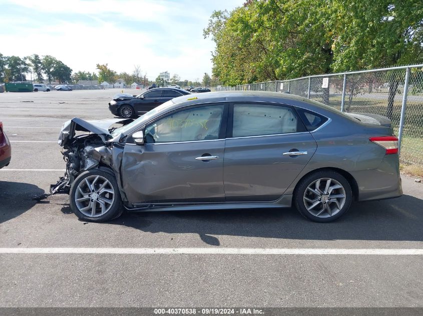 2015 Nissan Sentra Sr VIN: 3N1AB7AP9FY237185 Lot: 40370538