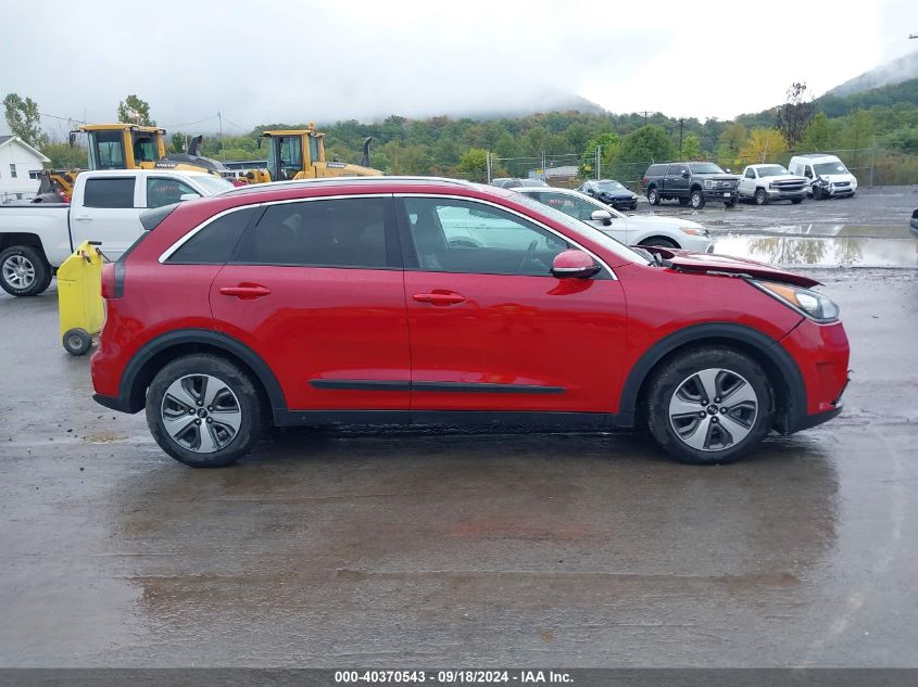 2018 Kia Niro Ex VIN: KNDCC3LC4J5110680 Lot: 40370543