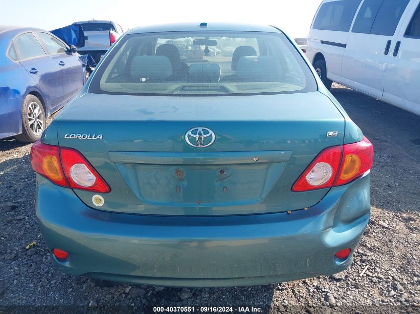 2009 Toyota Corolla Le VIN: JTDBL40E69J007982 Lot: 40370551