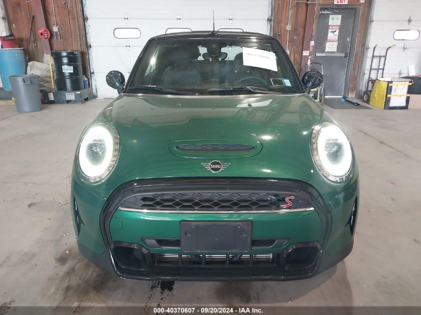 2022 Mini Convertible Cooper S VIN: WMW43DL03N3P28183 Lot: 40370607