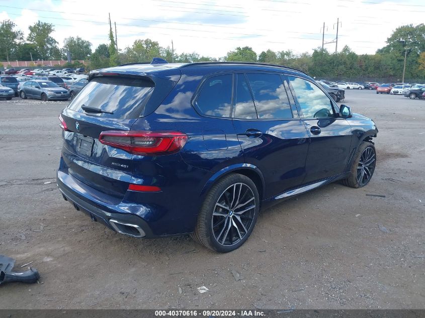 2019 BMW X5 xDrive40I VIN: 5UXCR6C56KLL61567 Lot: 40370616