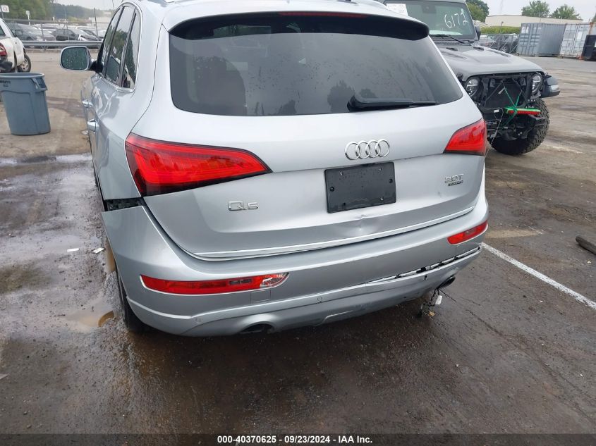 2016 Audi Q5 2.0T Premium VIN: WA1L2AFP6GA059294 Lot: 40370625