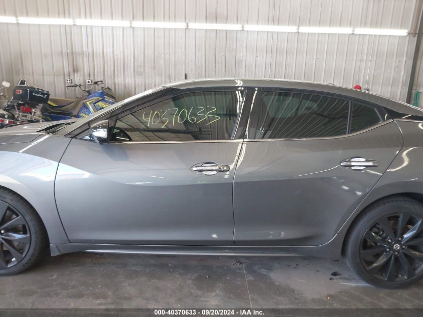 2020 Nissan Maxima Sr Xtronic Cvt VIN: 1N4AA6EV6LC379166 Lot: 40370633