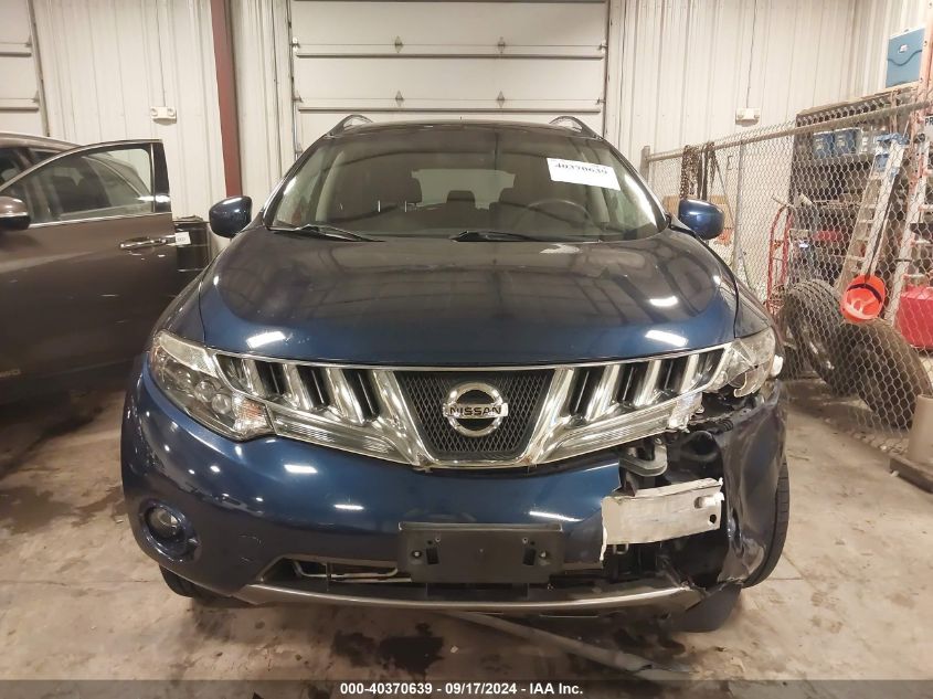 2009 Nissan Murano Le VIN: JN8AZ18W09W131551 Lot: 40370639