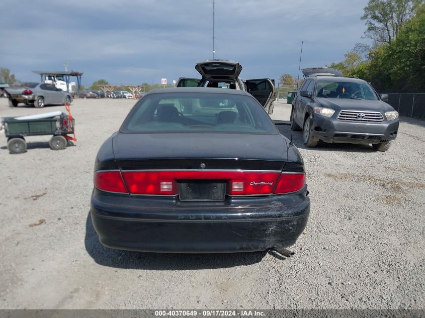 2003 Buick Century Custom VIN: 2G4WS52J231254109 Lot: 40370649