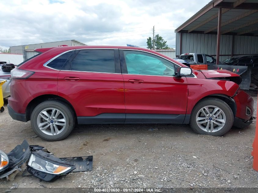 2017 Ford Edge Sel VIN: 2FMPK4J82HBB19307 Lot: 40370650