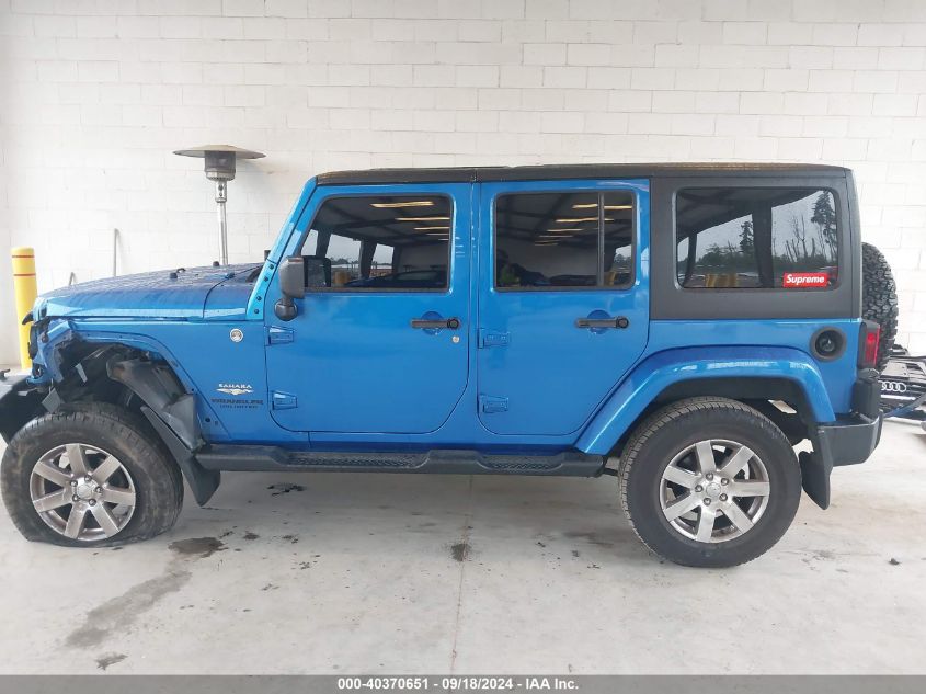 2015 Jeep Wrangler Unlimited Sahara VIN: 1C4BJWEG3FL627829 Lot: 40370651