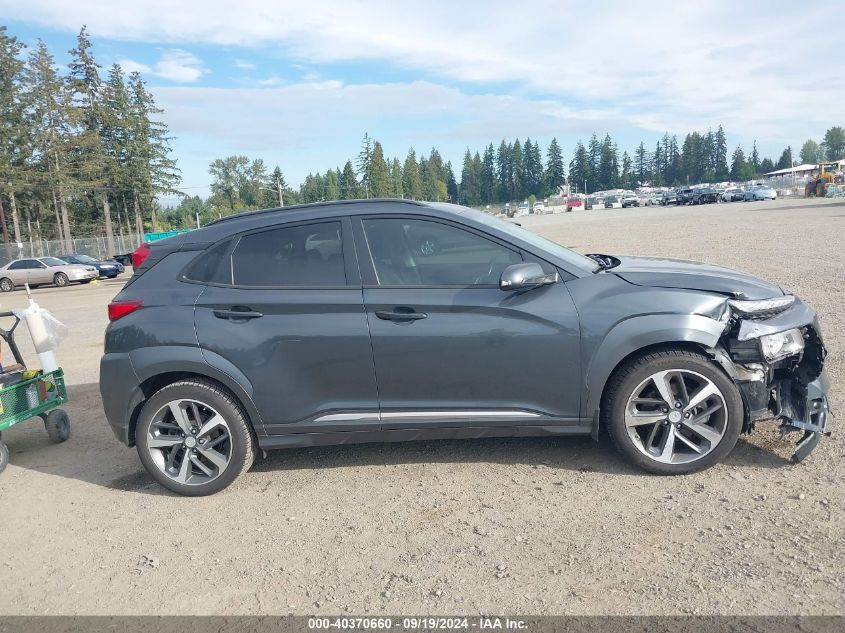 2019 Hyundai Kona Limited VIN: KM8K3CA58KU326843 Lot: 40370660