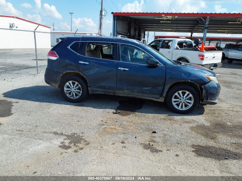 2016 Nissan Rogue Sv VIN: KNMAT2MV5GP610247 Lot: 40370667