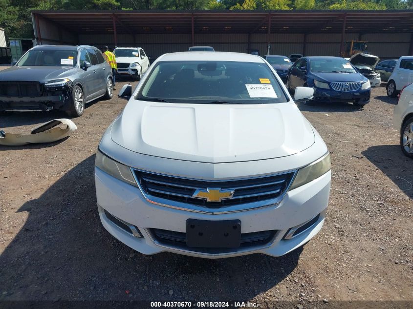 2014 Chevrolet Impala 2Lt VIN: 2G1125S36E9101164 Lot: 40370670