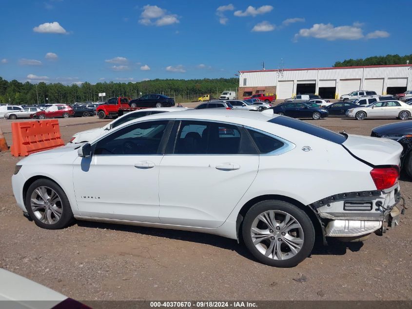 2014 Chevrolet Impala 2Lt VIN: 2G1125S36E9101164 Lot: 40370670