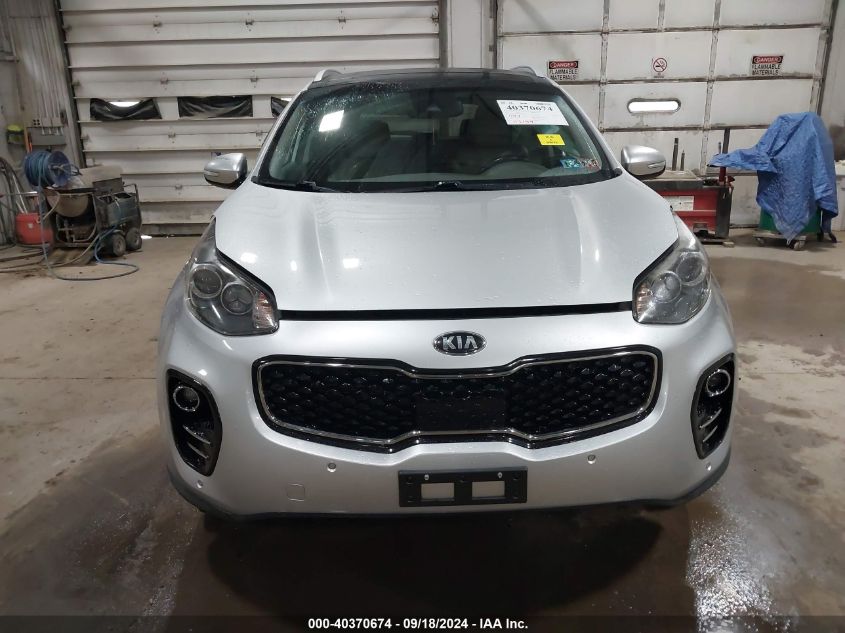 2017 Kia Sportage Ex VIN: KNDPNCAC0H7186801 Lot: 40370674