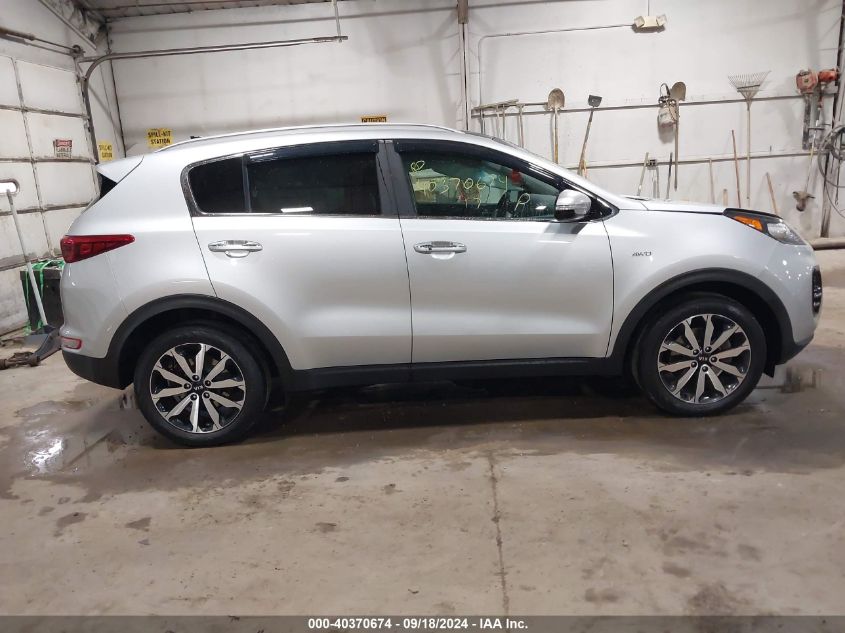 2017 Kia Sportage Ex VIN: KNDPNCAC0H7186801 Lot: 40370674