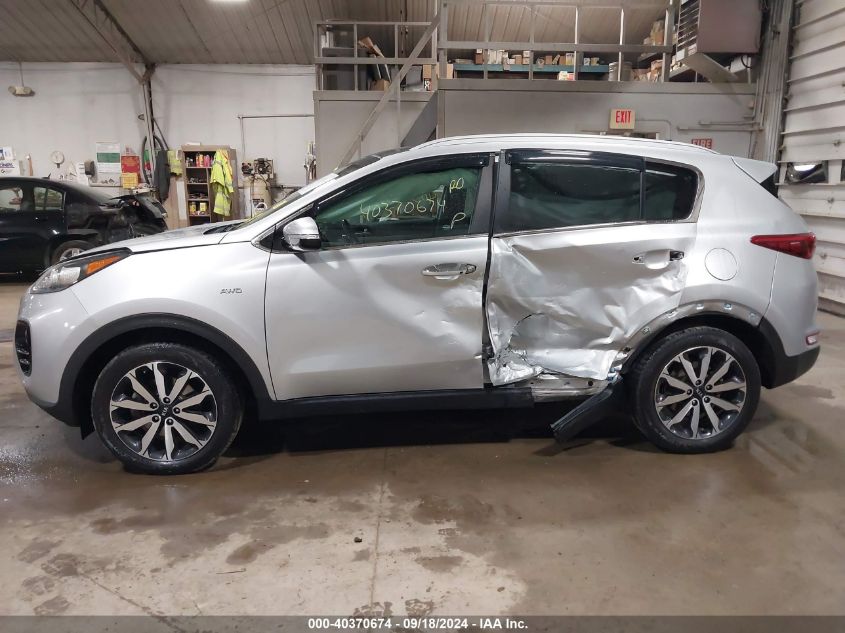 KNDPNCAC0H7186801 2017 Kia Sportage Ex