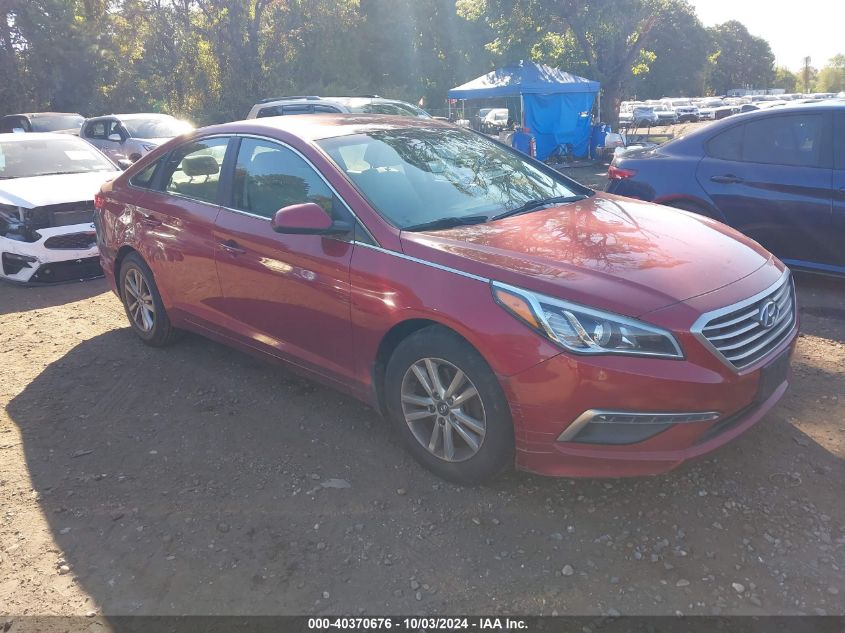 5NPE24AFXFH090702 2015 HYUNDAI SONATA - Image 1