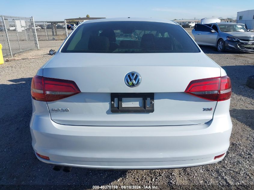 2017 Volkswagen Jetta 1.4T S VIN: 3VW2B7AJ3HM312547 Lot: 40370759