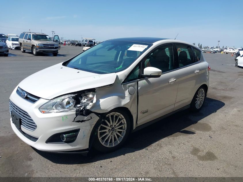 2013 Ford C-Max Energi Sel VIN: 1FADP5CU7DL553196 Lot: 40370768