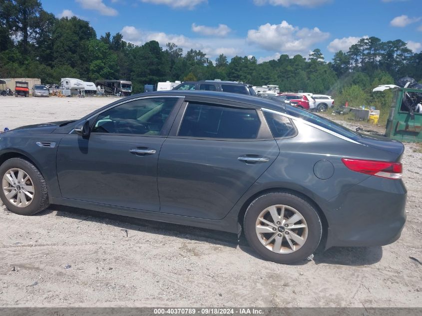 2016 Kia Optima Lx VIN: KNAGT4L3XG5083868 Lot: 40370789