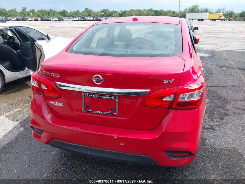 2018 Nissan Sentra Sv VIN: 3N1AB7AP9JL655106 Lot: 40370811