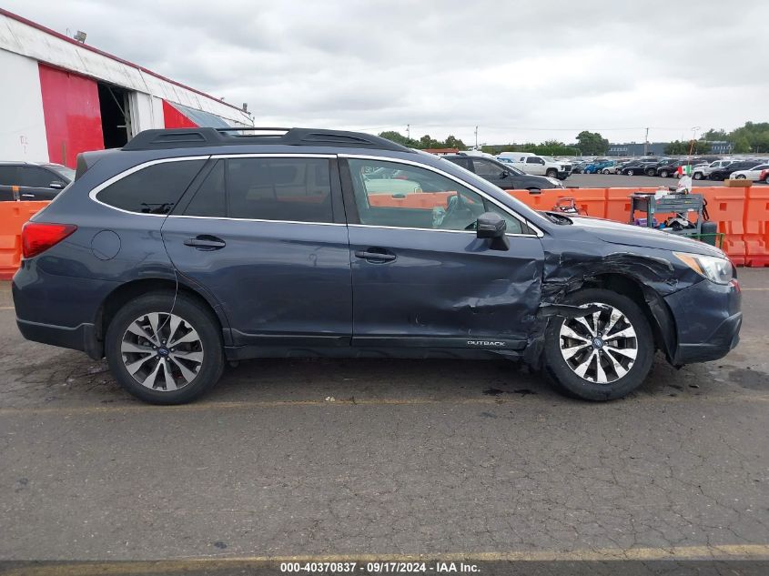 2017 Subaru Outback 2.5I Limited VIN: 4S4BSANC3H3307812 Lot: 40370837