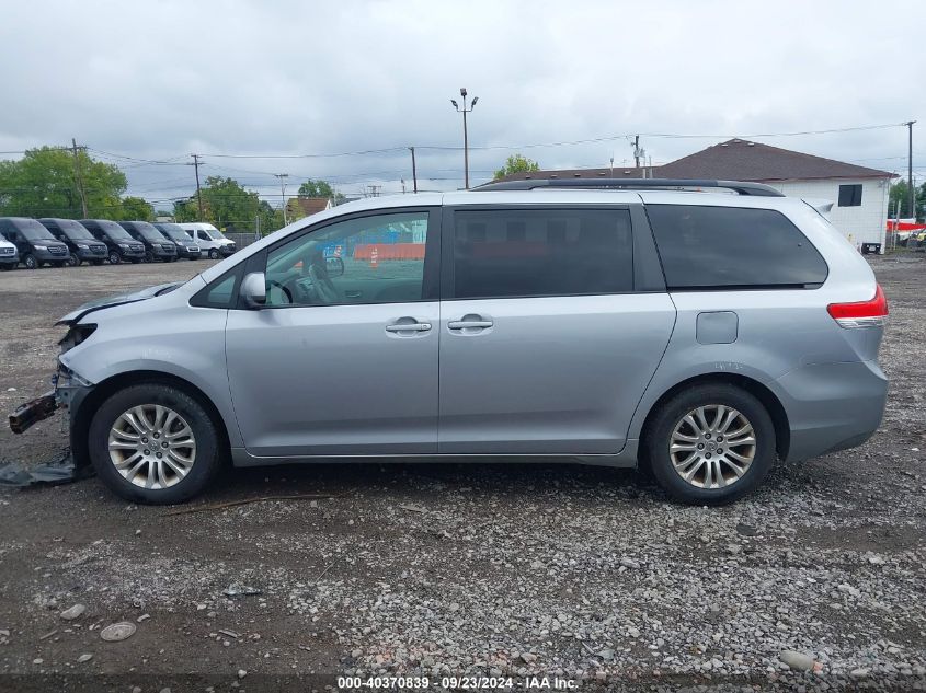 2012 Toyota Sienna Xle V6 8 Passenger VIN: 5TDYK3DC0CS179676 Lot: 40370839